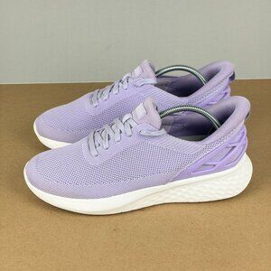 Kizik Athens Lilac Handsfree Athletic Shoes Womens 8.5 Low Top Lace Up Purple